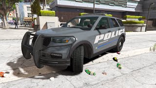 GTA V Driving Around The Map In A 2020 Vapid Scout Police Cruiser [upl. by Otrebogir720]