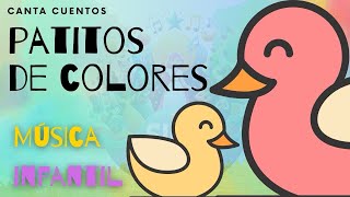 Los Patitos y Los Colores  canciones infantiles  música didáctica  Spanish Songs for Kids  Pato [upl. by Demaggio140]