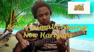 8AM  Animal Crossing New Horizons  Guitar Cover [upl. by Noakes]