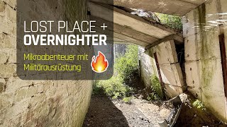 Lost Place  Overnighter mit Militärausrüstung  Bushcraft Abenteuer  Feuerabend  063  2024 [upl. by Sonstrom]