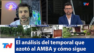 El meteorólogo José Bianco explica el fenómeno de tormentas que azotó al AMBA y Bahía Blanca [upl. by Terrence]