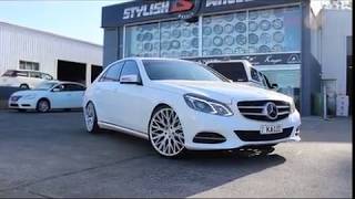 Mercedes E250 fitted with Zenetti Drohne l Stylish Wheels [upl. by Brooks]