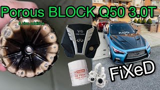 Porous block VR30DDTT Q50Q60 30t [upl. by Aneeuqahs]