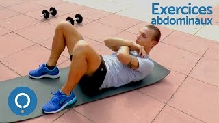 Exercices abdominaux pour femme amp homme niveau débutant [upl. by Colline]