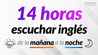 14 horas de práctica de comprensión oral en inglés — ¡De la mañana a la noche [upl. by Lenny]