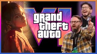 GTA 6 Live Trailer Reaction and Breakdown  Kinda Funny Gamescast [upl. by Eirelam]