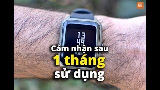 Cảm nhận 1 tháng sử dụng Amazfit Bip XiaomiMisotre [upl. by Anirav]