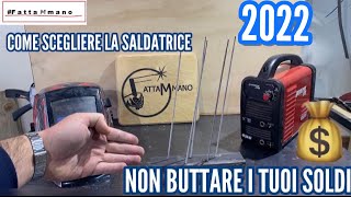 💯💥 4 consigli per scegliere la saldatrice ad elettrodo  principiante facile [upl. by Notsob]