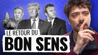 Macron Trump Legault  Le retour du bon sens [upl. by Loss]