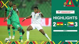 Ghana 🆚 Comoros Highlights  TotalEnergiesAFCON2021  Group C [upl. by Seldan]