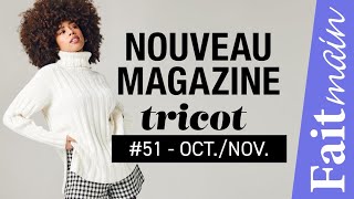 Fait Main Tricot n°51 OctobreNovembre 2024 [upl. by Nauquf]