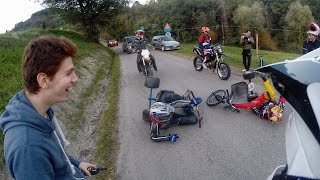 Drift Trike race Crash [upl. by Nork]