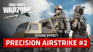 Call of Duty Warzone  Precision Airstrike 2 Sound Effect [upl. by Zoa]