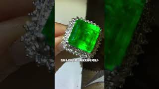 蝴蝶效应的祖母绿 jewelry 珠宝 emerald 高级珠宝 jewellery 彩宝 ring velvetgreen [upl. by Calla]