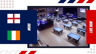 England v Ireland  Mens  2024 BI World Blackball Championships  Bridlington Spa [upl. by Pavel]