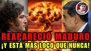 El dictador Nicolás Maduro insultó Milei y lo acusó de desmantelar las universidades públicas  ASN [upl. by Nolla]