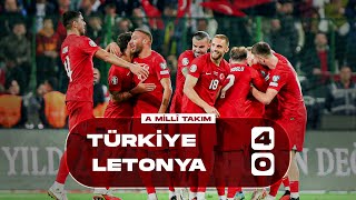 EURO 2024 Elemeleri I Türkiye 40 Letonya l 15 Ekim 2023 [upl. by Cassell]