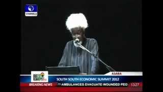 SouthSouth Economic Summit Soyinka identifies enemies of Nigeria [upl. by Fini]