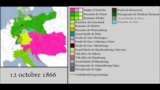 The Austro Prussian War 1866 Every Day [upl. by Euqinu]