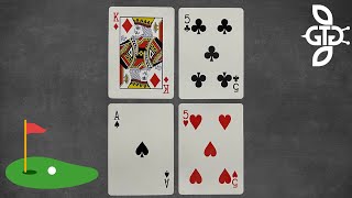 How To Play Golf 4 Card  Card Game Rules [upl. by Beatrisa295]