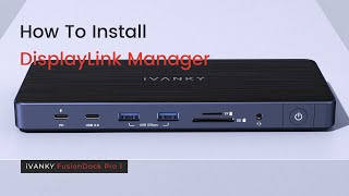 FusionDock Pro 1 Setup DisplayLink Manager Installation on macOS Explained [upl. by Pruter597]