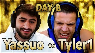 TYLER1S HUGE BLUNDER  YASSUO VS TYLER1  10K BET DAY 8 [upl. by Gnouhk]