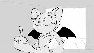 Sonic Adventure 2 Rouge in Egg Quarters Animatic [upl. by Zerelda]