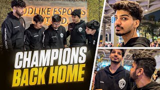 Champion Back To India  Godike Bootcamp Celebration [upl. by Lait]