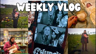 PUMPKIN PATCH FIRST NIGHT OUT  WEEKLY VLOG  ELEANOR CORA [upl. by Nibas]