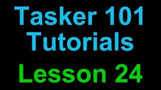 Tasker 101 Tutorials Lesson 24  Text SMS Message Pop Up wAction Buttons [upl. by Glogau]