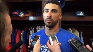 Ian Desmond on Rangers win Wednesday series win vs White Sox [upl. by Nyletak]