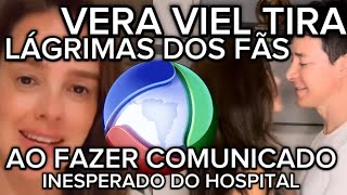 MUITAS LÁGRIMAS DO HOSPITAL VERA VIEL ESPOSA DE RODRIGO FARO ACABA DE REVELA APOSENTADORIA DA MULETA [upl. by Ayotol]