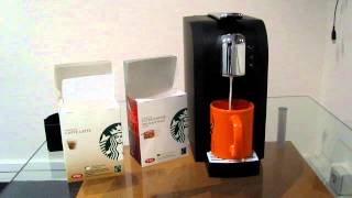 Starbucks Verismo caffe latte [upl. by Sirob360]