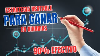 ESTRATEGIA RENTABLE CON 90 DE EFECTIVIDAD PARA OPCIONES BINARIAS  SEÑALES GRATIS 2024 [upl. by Ekrub836]