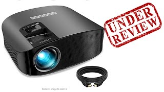 Video Projector Review 911Reviewscom  Goodee HR Video Projector [upl. by Sabella371]