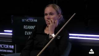 English Open Snooker Mink beats Reanne 42 [upl. by Nesnaj]