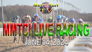 14 June 2024  Philippines Horse Racing Live  Metro Manila Turf Club Inc [upl. by Roseann]