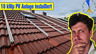 10 kW PV Anlage installieren mit 8 kWh Speicher [upl. by Avirt910]