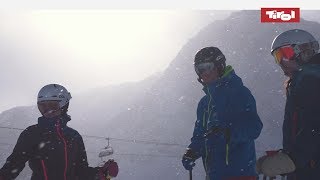 Skifahren auf dem Stubaier Gletscher Skiurlaub im Stubaital ⛷ [upl. by Adnawat]