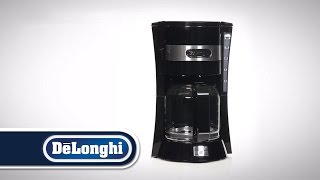 DeLonghi Filter Coffee Machines  ICM15210 ICM15240 ICM15250 [upl. by Ayar]