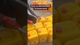 Refill vegetable oil Depot in Ekiti Akure Chat me up on WhatsApp 08114038890 for more details [upl. by Walkling]