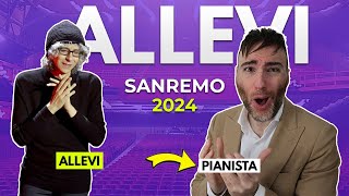 Pianista Reagisce a Giovanni Allevi a Sanremo 2024 🎹 [upl. by Naahs]