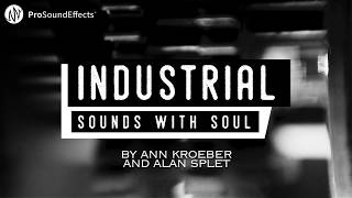 Industrial Sounds with Soul  Factory amp Machine Sound Effects Library  by Ann Kroeber amp Alan Splet [upl. by Tedra]