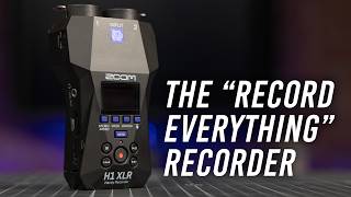 Zoom H1 XLR Handy Recorder First Look [upl. by Drais]