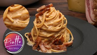 BEST AUTHENTIC Cacio e Pepe The EASIEST pasta recipe you need in your life [upl. by Grobe]