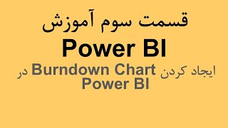 How to create Burndown chart in Power BI [upl. by Aicert]