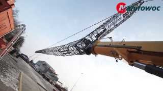 Grove GMK6400 Luffing Jib [upl. by Semreh]