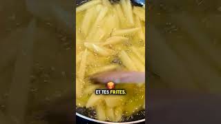 LA MEILLEURE RECETTE DE FRITES SANS FRITEUSE  🍟 frites recette cuisine [upl. by Ricca725]