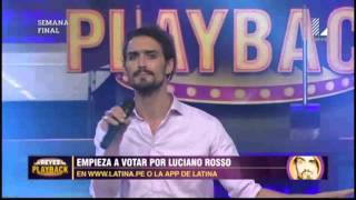 LUCIANO ROSSO SE LUCIO CON EMOTIONS DE MARIAH CAREY 1080P HD [upl. by Nigam]