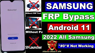 Samsung All FRP BypassGoogle Account Remove Android 11  Without Pc [upl. by Placida]